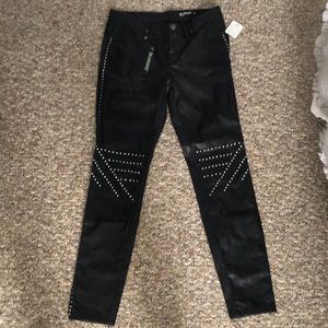Faux Leather pants Free People